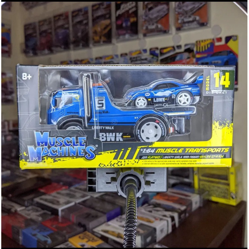 Muscle Machines Nissan Skyline GTR R34 Liberty Walk R34 LBWK