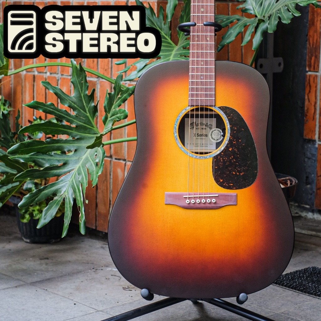 Martin D-X2E Ziricote Burst Acoustic Electric Guitar - Martin DX2E