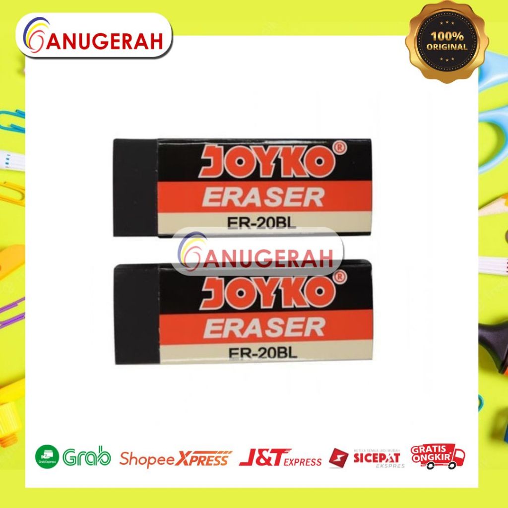 

JOYKO ER 20BL HITAM PENGHAPUS / ERASER