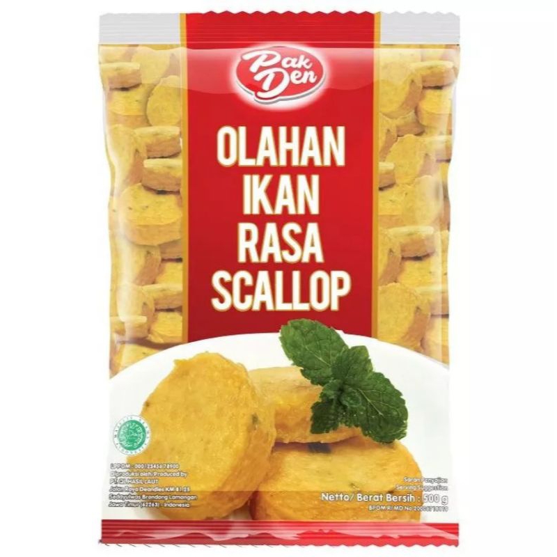 

PAKDEN Scallop 500gram