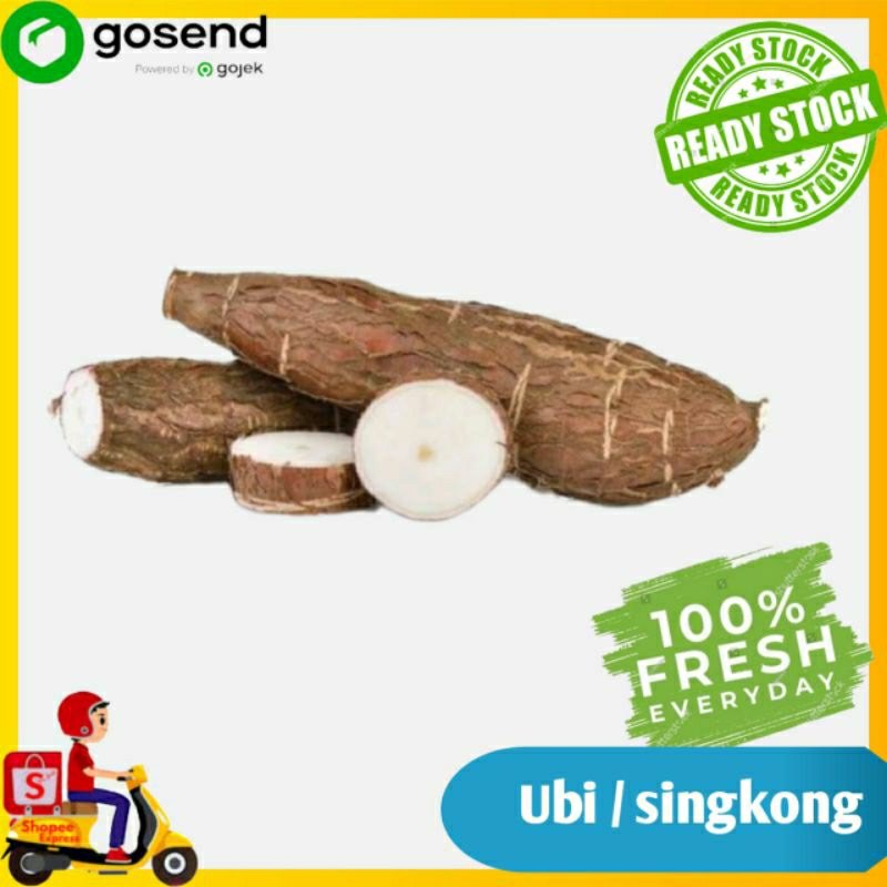 

Ubi kayu / Singkong - Sayur segar - Tukang Sayur Palembang