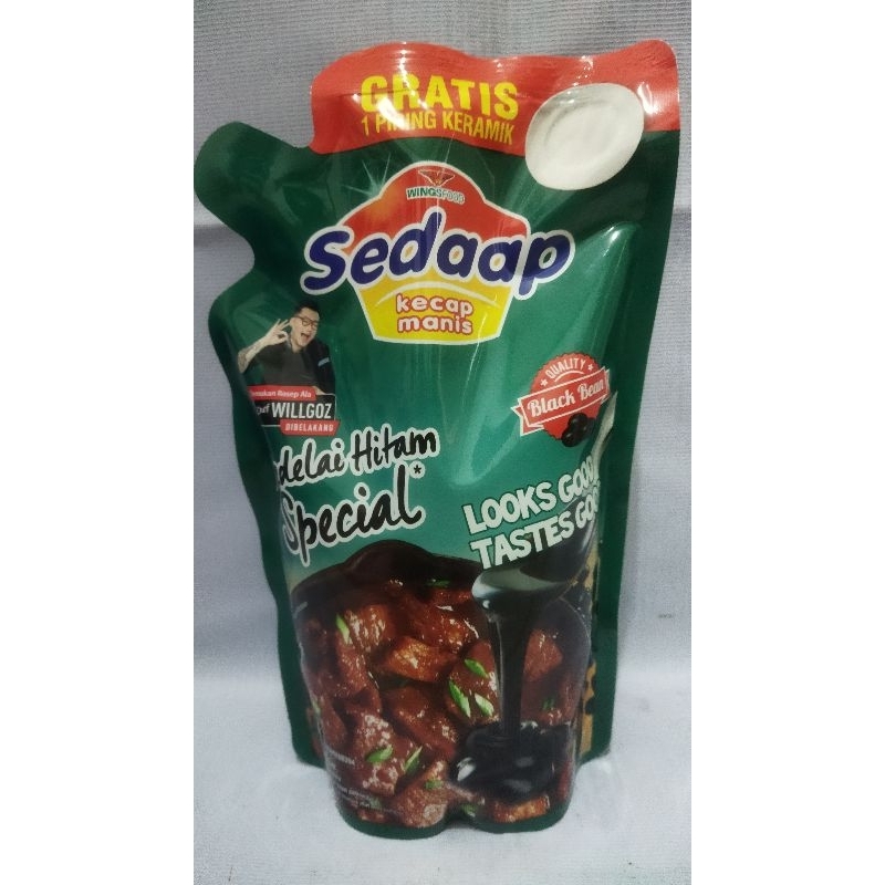 

KECAP SEDAAP KEDELAI HITAM SPESIAL 728 GR POUCH