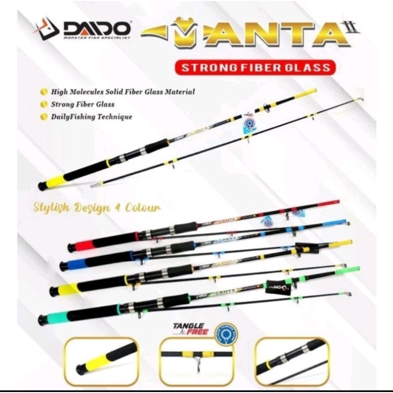 Joran pancing fiber daido manta II