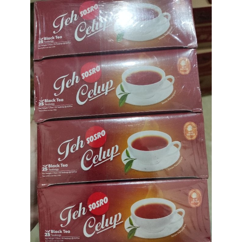 

teh celup sosro 25 bags