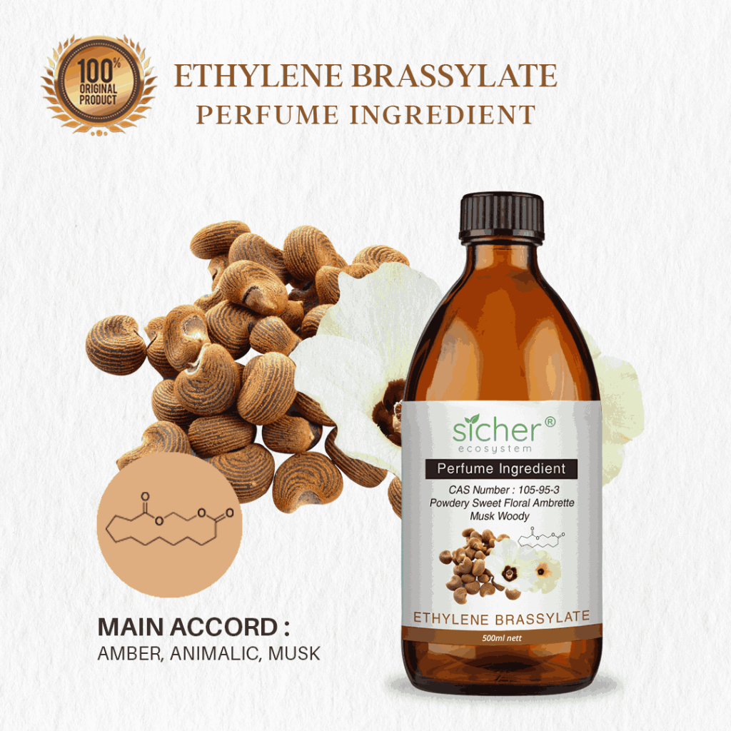 Sicher RAW Material / Perfume Ingredient / Natural Isolate Oil Ethylene Brassylate 500ml