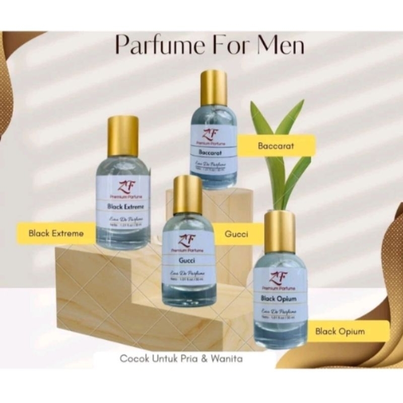 PARFUM PRIA WANITA JF TAHAN 12 JAM NON ALKOHOL