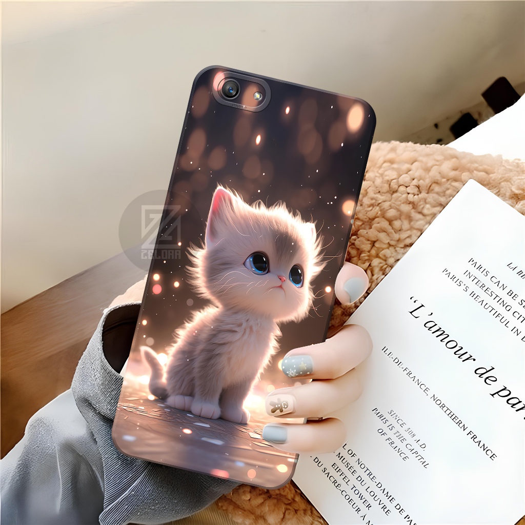 Case Oppo F1S Fashion Case Kucing ZELORA Sofcase Oppo F1S Casing Oppo F1S Kesing Oppo F1S Silikon Pr