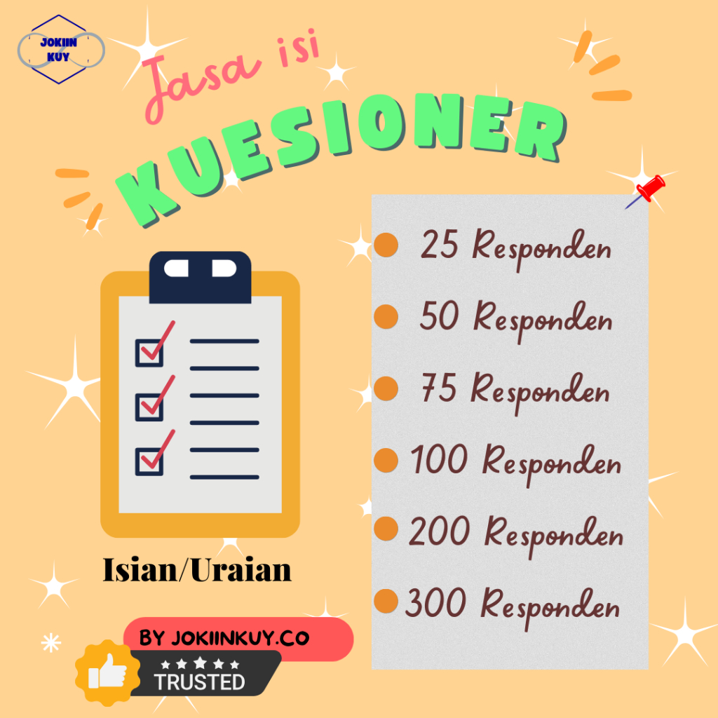 Jasa Isi Kuesioner Essai | Kuesioner Online