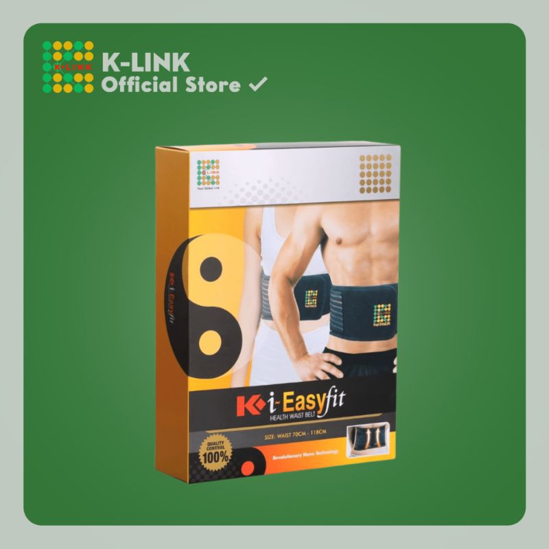 K-I EASY FIT EASYFIT IKAT PINGGANG KESEHATAN ORIGINAL sabuk terapi pinggang saraf kejepit sabuk tera