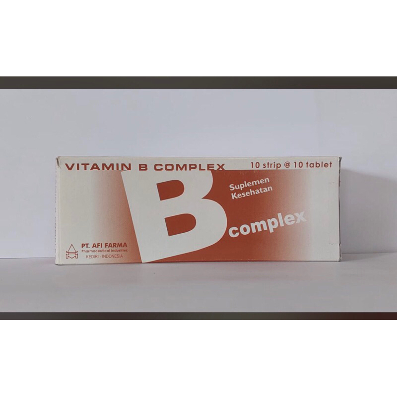 VITAMIN B COMPLEX 10 Tablet / Strip