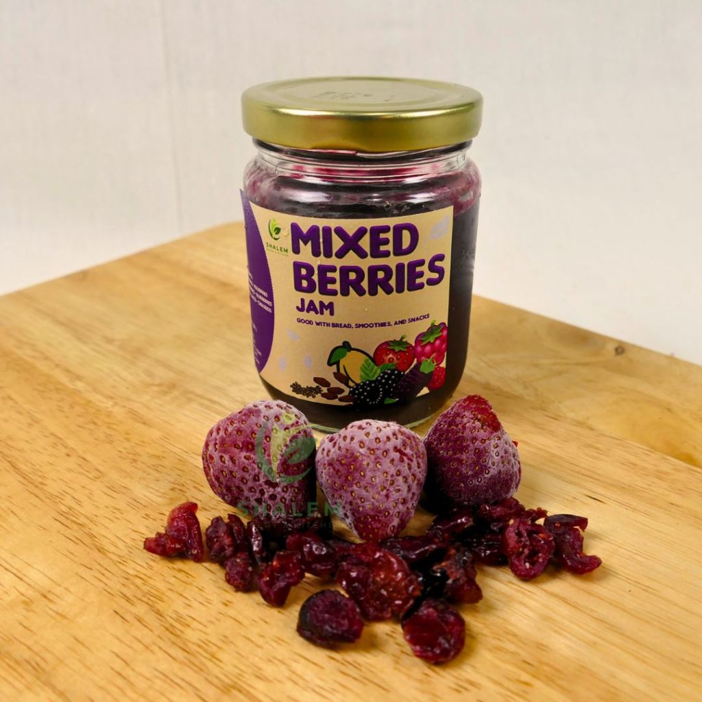 

Shalem Berries Chia Jam 220gr - Vegan, Gluten Free, No Refined Sugar