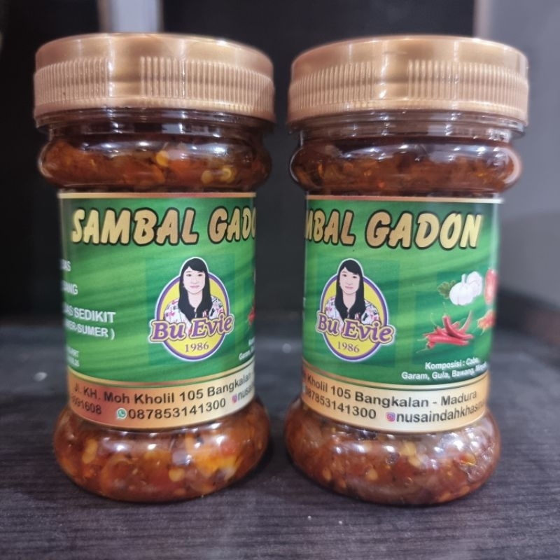 

Sambal Gadon Bu Evie 150gr