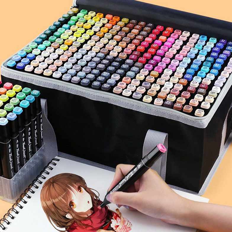 

PROMO WD TouchFive 12Pcs Warna Sketsa Spidol Umum General Marker Set Animation Markers Sketch Twin Market Set Spidol Nyaman
