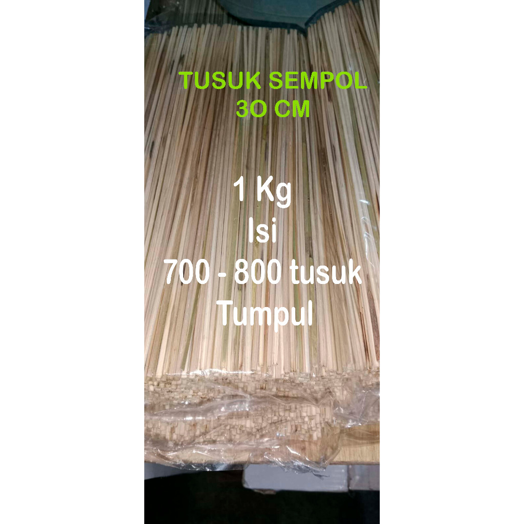 

Tusuk Sempol UK 30 Cm ( diameter 2.7 mm dan 2,8 mm)