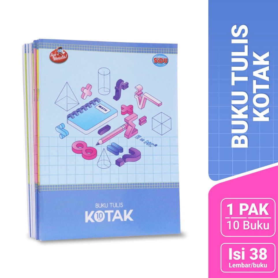 

ART C8I7 SIDU Buku Tulis Kotak 38 Lembar SQ 1