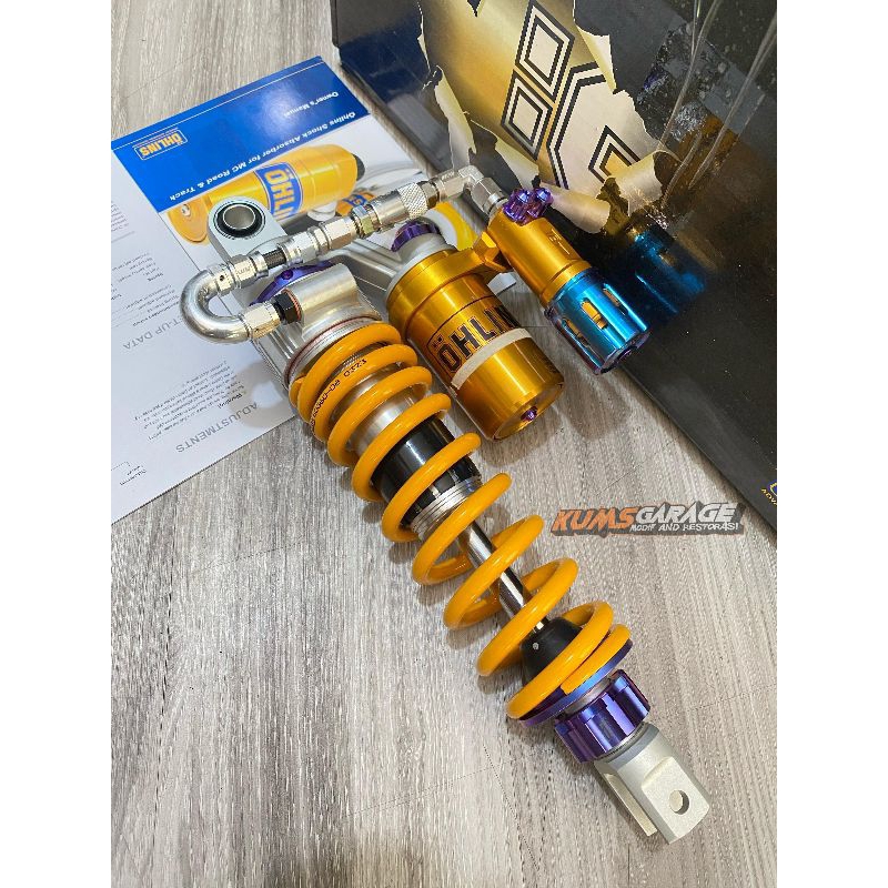 shok ohlins original vario 125/150 led old custom adjuster tbt + fitting HYB
