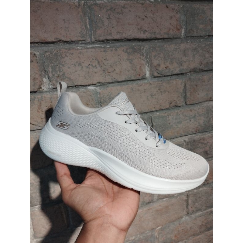 BEST SELLER SEPATU SKECHERS BOBS INFINITY WOMEN-SKE117550NAT