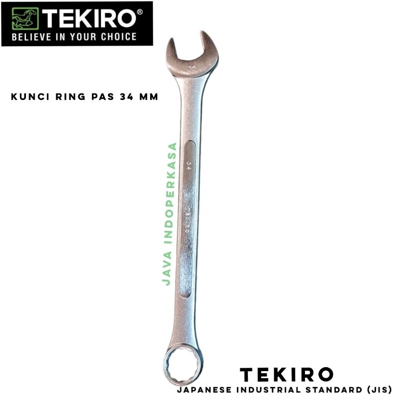 TEKIRO kunci ring pas ukuran 34 mm