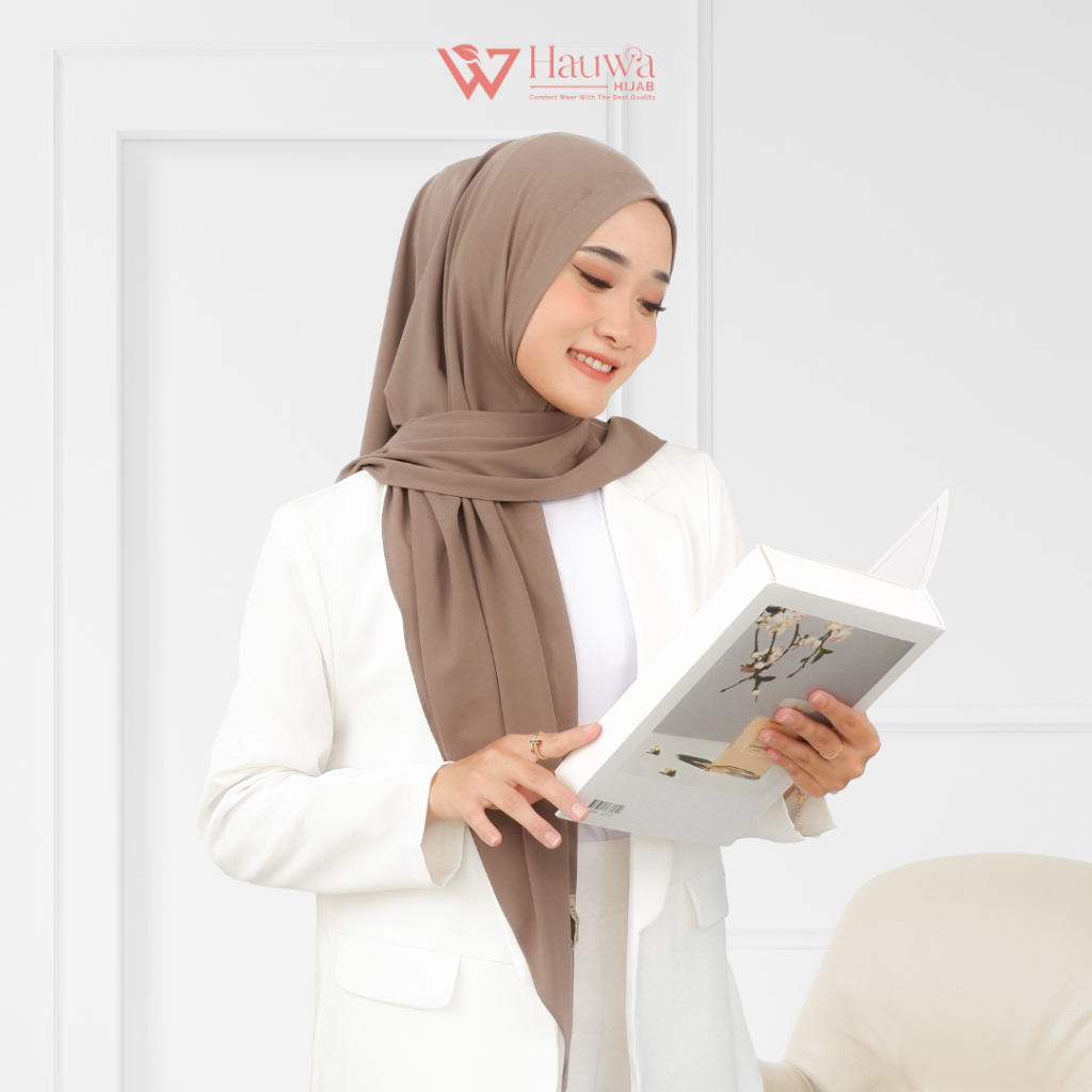HAUWAM Segitiga - Hijab Instan Oval