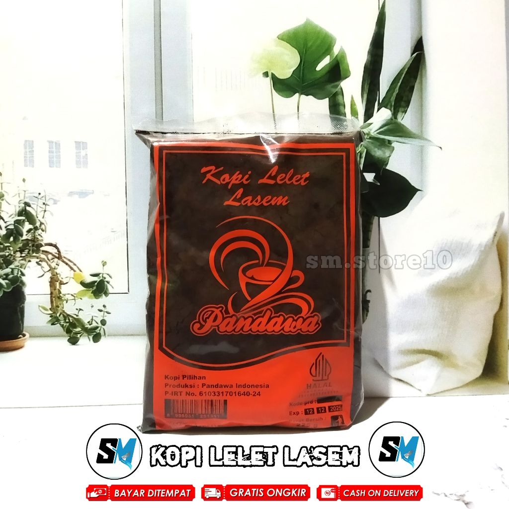 

PROMO KOPI LELET LASEM 225 GR | PREMIUM TERLARIS TERMURAH | KOPI BUBUK HITAM MURNI | KOPI KLOTOK