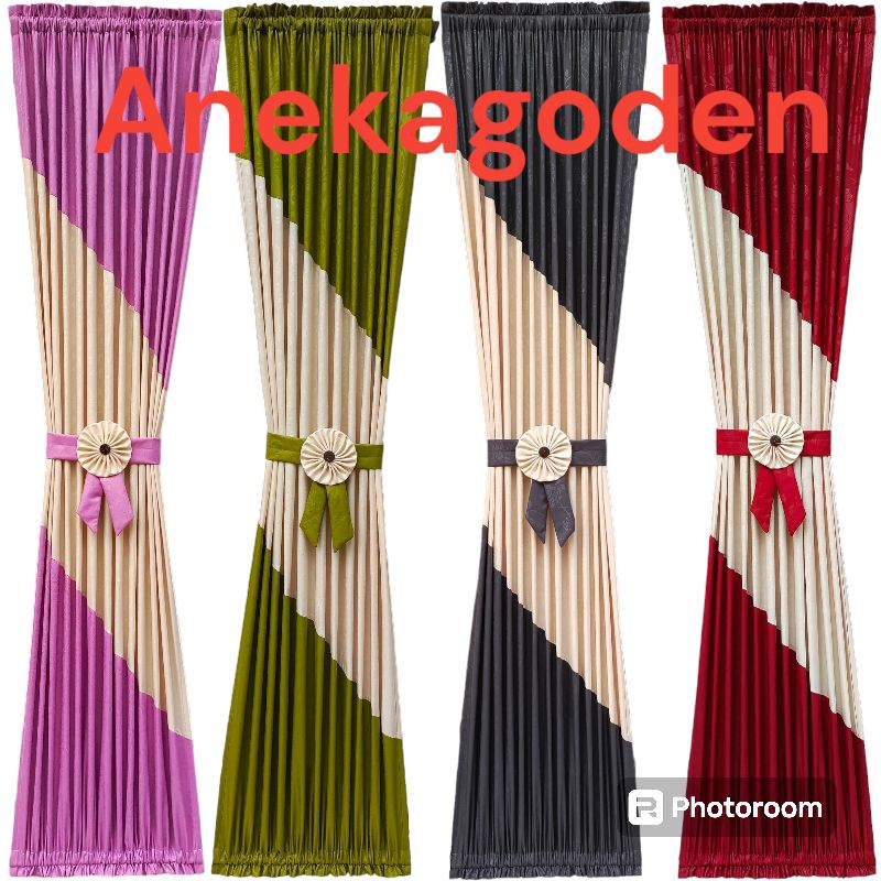 Gorden jendela minimalis gorden model miring terbaru