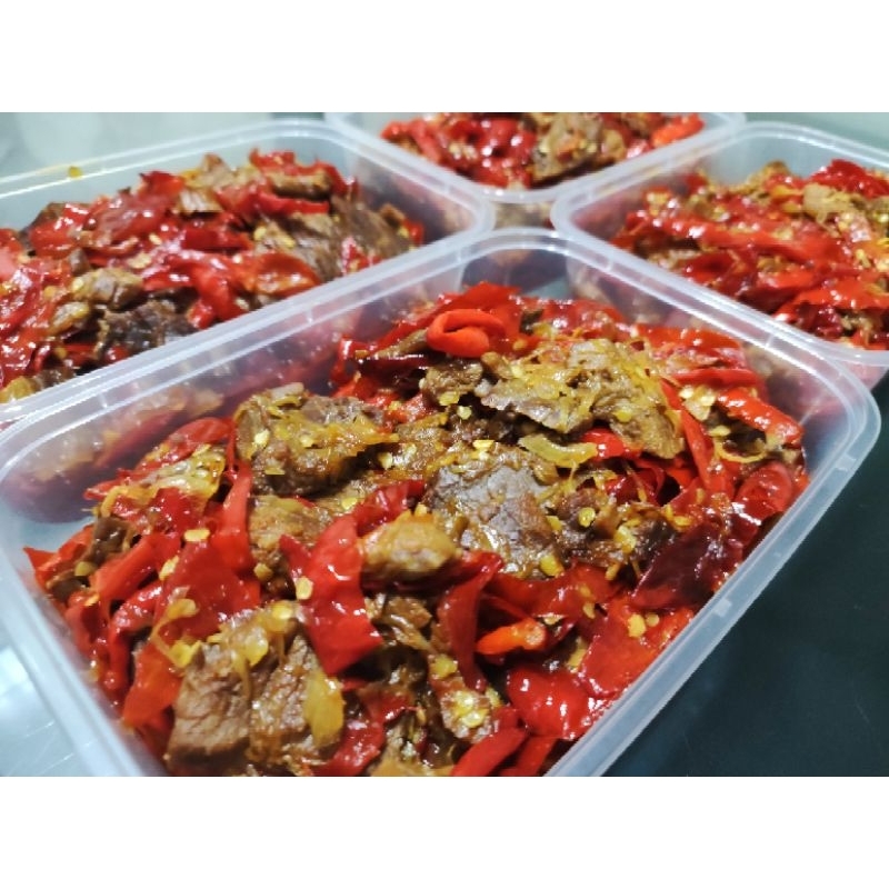 

Dendeng Sapi Balado / Dendeng Batokok 250gr