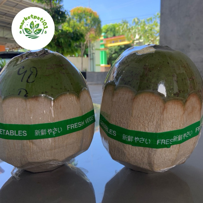 

kelapa kopyor super asli pati ukuran 48-50