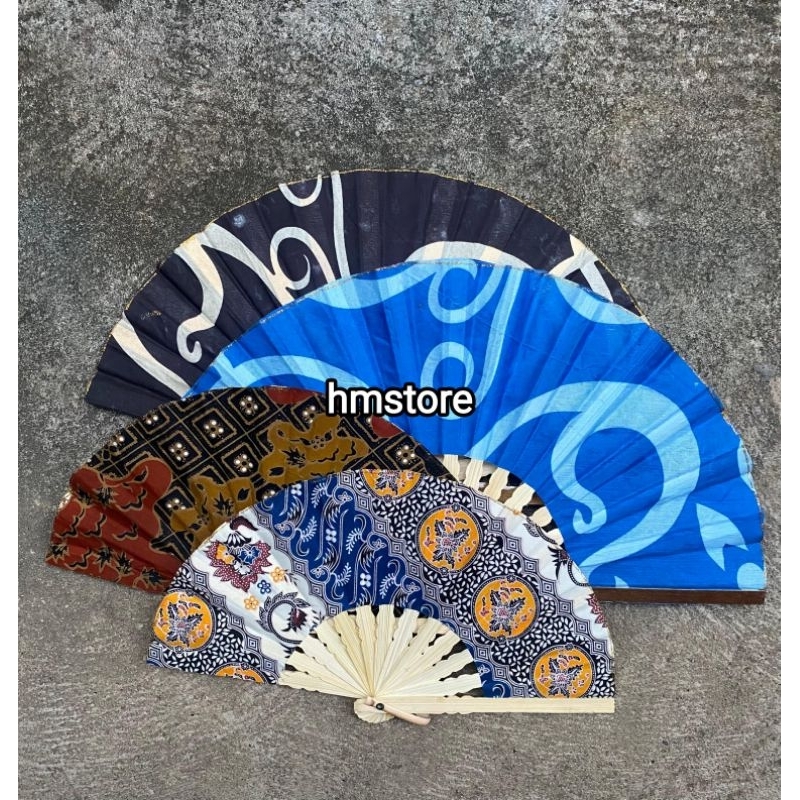 Souvenir Kipas Batik Besar Kecil, Kipas Tangan, Souvenir Pernikahan Grosir Khas Jogja Indonesia