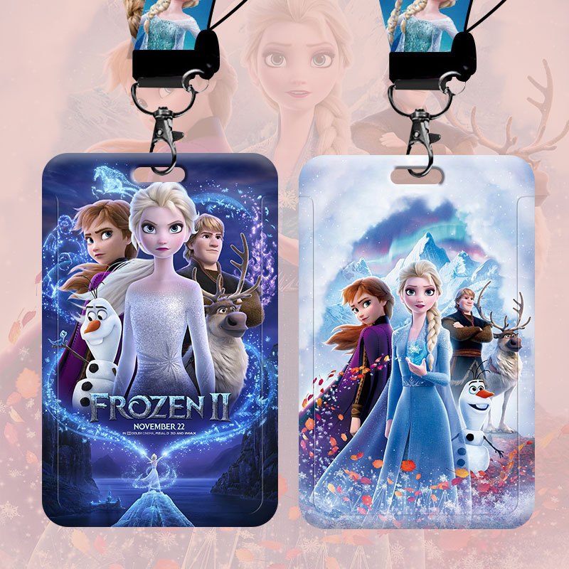 

ID Card Holder Frozen / Photocard Holder / Tali Gantung /Name Tag / Elsa / Anna / Olaf