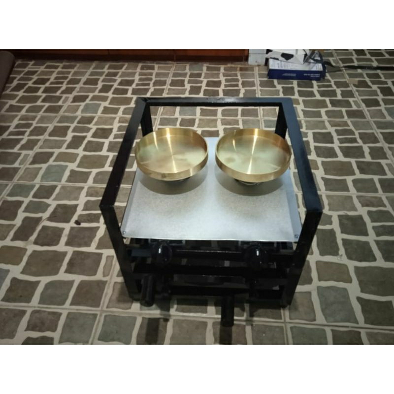 [ BONUS RESEP ]     kompor leker 2 tungku model pendek loyang uk 16 cm