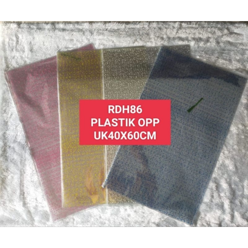 

opp flower plastik parcel plastik snak plastik kado hadiah(uk 40x60cm)