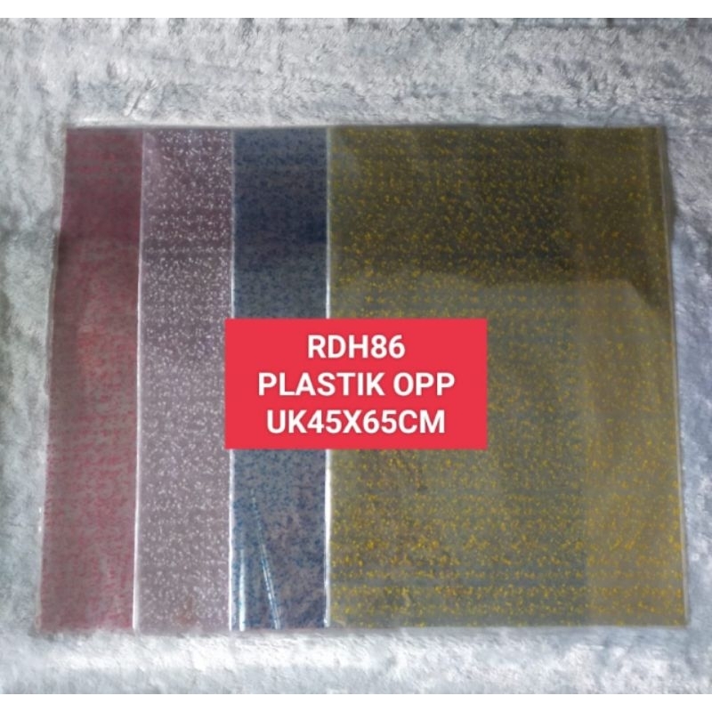 

isi(12pcs) plastik opp flower/plastik hampers/plastik snack ulang tahun uk 45x65cm