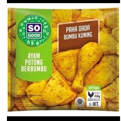 

so good paha dada bumbu kuning 450gr | sogood ayam potong berbumbu