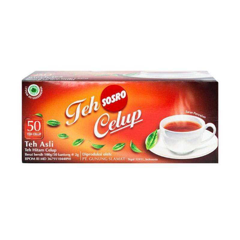 

Sosro Teh Celup TB50 (2gr/50ktg)