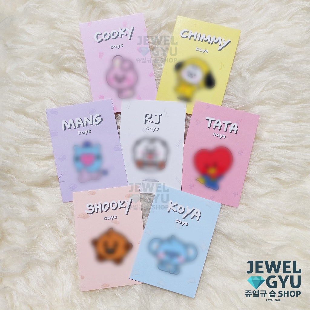 Baby BT2I Greetings Card Birthday Graduation | Kartu Ucapan Ulang Tahun Wisuda BTS KPOP