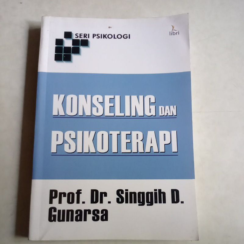 Buku Konseling dan Psikoterapi oleh Prof.Dr.Singgih D Gunarsa