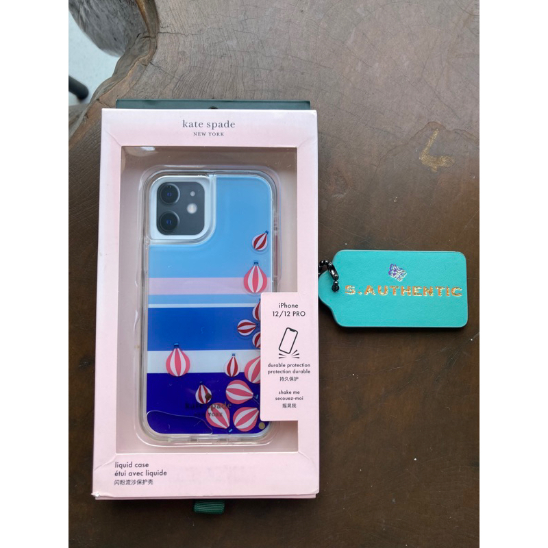 Kate Spade Liquid Up and Away Hot Air Balloon iPhone 12 MINI & 12/12 PRO Case AUHENTIC