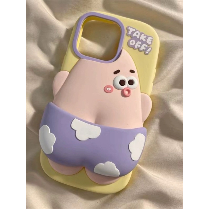 CASE CASING HP IPHONE LUCU UNIK NGAKAK [BACA DESK]