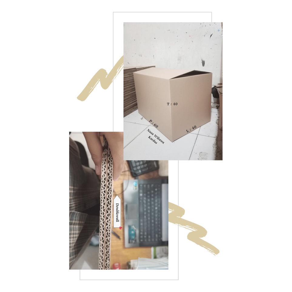 

Sale Gila KartonBox 6x4x4 Double wall sangat tebal