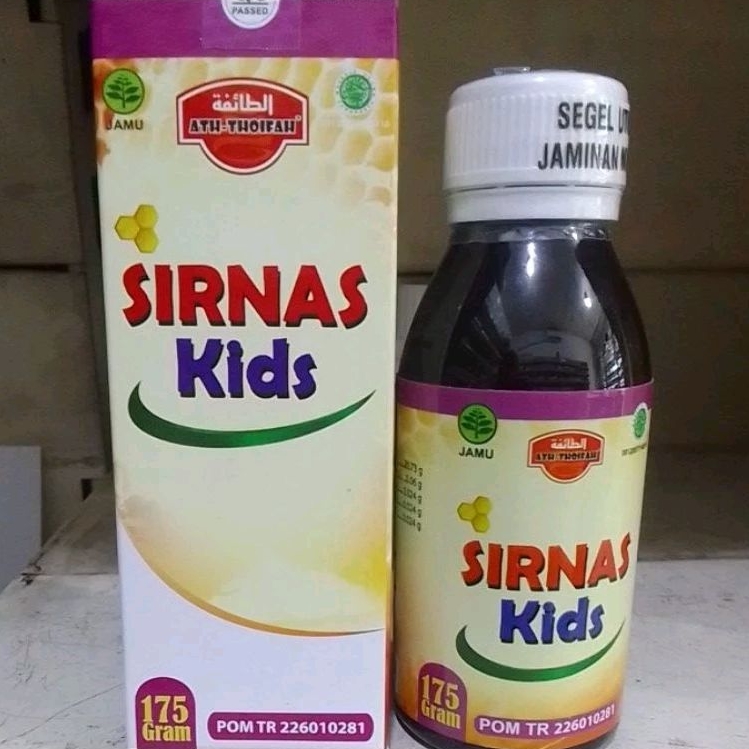 

SIRNAS Kids Madu Penurun Panas Untuk Anak 175 Gram.