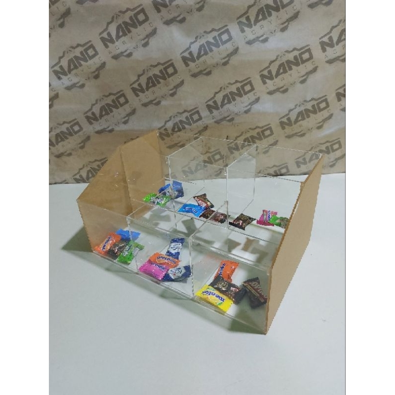 Akrilik Tempat Permen/ Toples Permen/ Wadah Permen