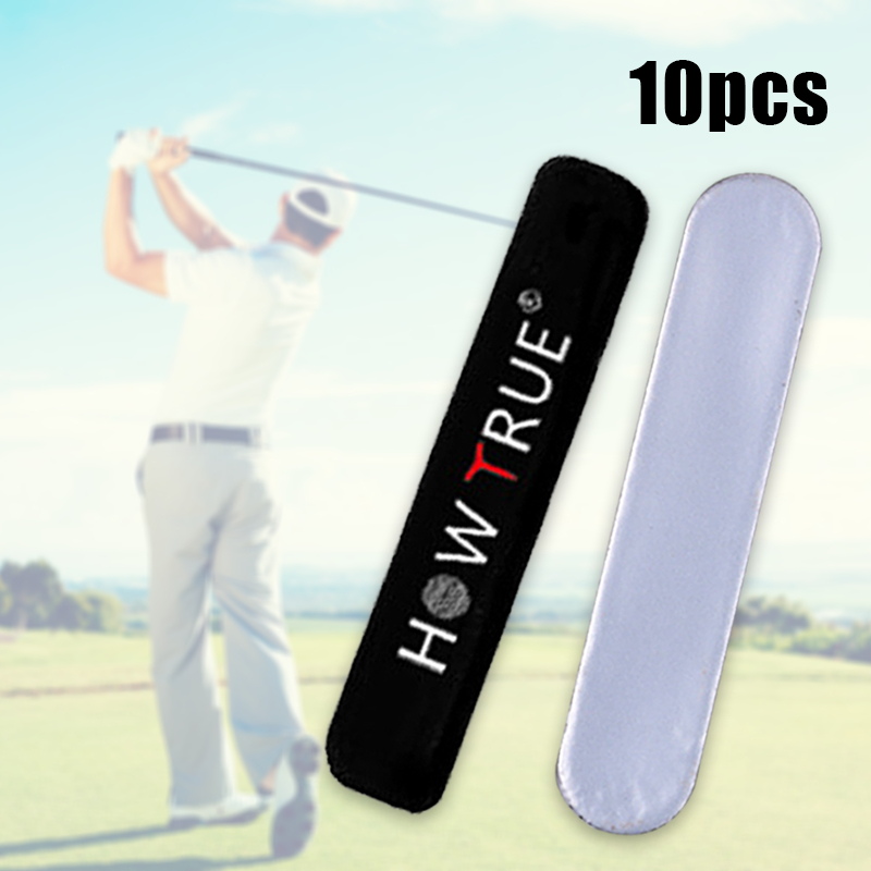10pcs Tape Lead Timah Pemberat Sticker Pemberat Raket Golf Tape Timah Pemberat Untuk Raket Golf/Teni
