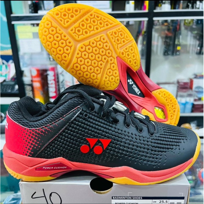Sepatu Badminton Yonex Eclipsion X2 Black/Red