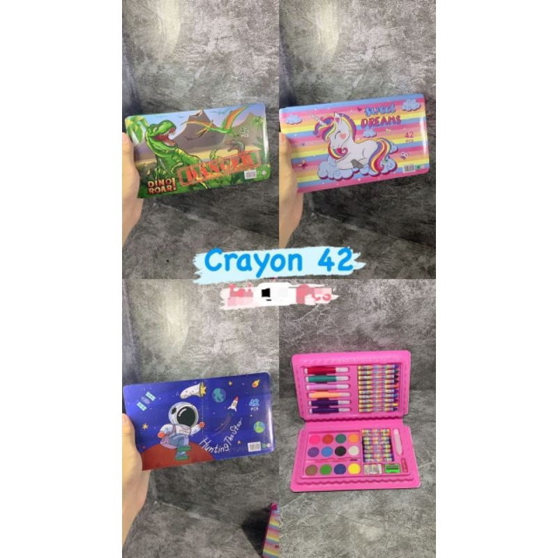 

✅Crayon ART Set isi 42pcs