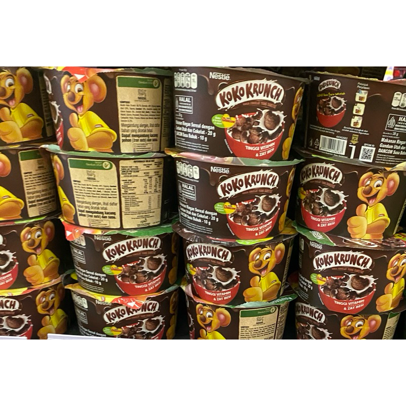 

Nestle KOKO KRUNCH Sereal Coklat Gandum 35 gr