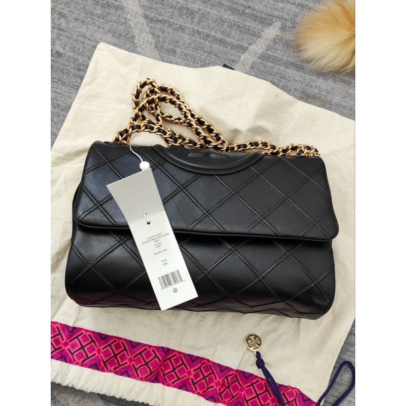 Prelove Tory Burch FLEMING SOFT CONVERTIBLE SHOULDER BAG / prelove