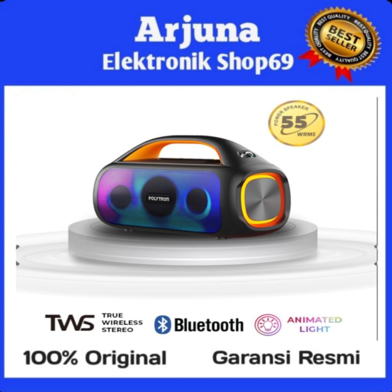 Polytron PartyMax PPS-4PH12 Party Speaker Bluetooth Portabel Wirelles PPS4PH12