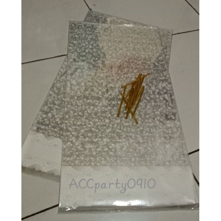 

Flash Sale Opp Souvenir 456cm Plastik Souvenir Opp Flower 12lembar