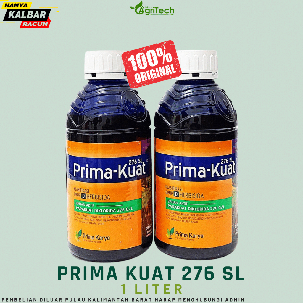 PRIMA KUAT 276 SL ISI 1 LITER PENGENDALI GULMA OBAT RUMPUT GULMA RACUN RUMPUT
