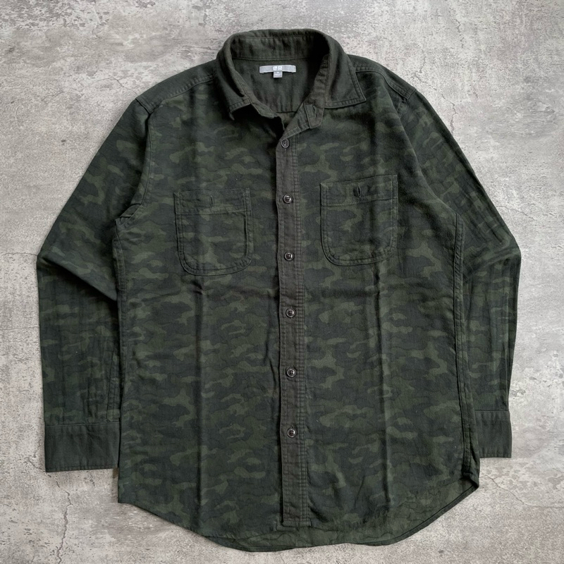 Flannel Uniqlo Camo